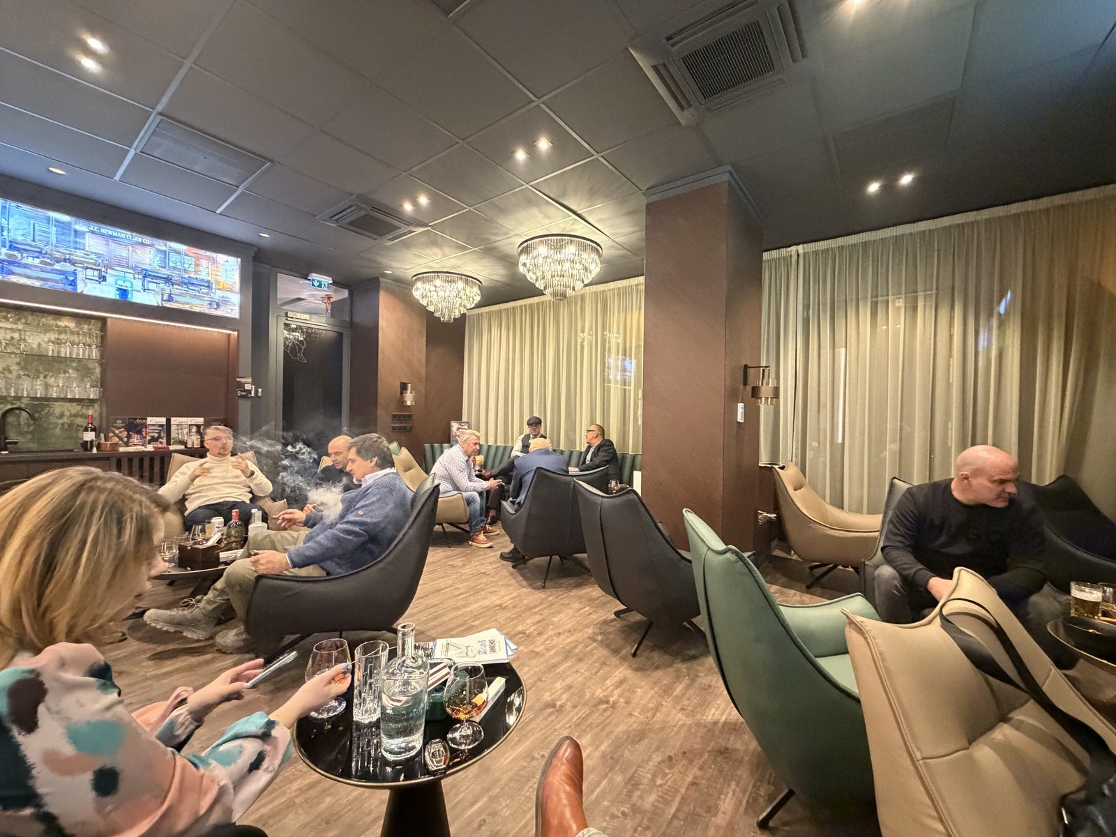 Cigar evening at La Fumée