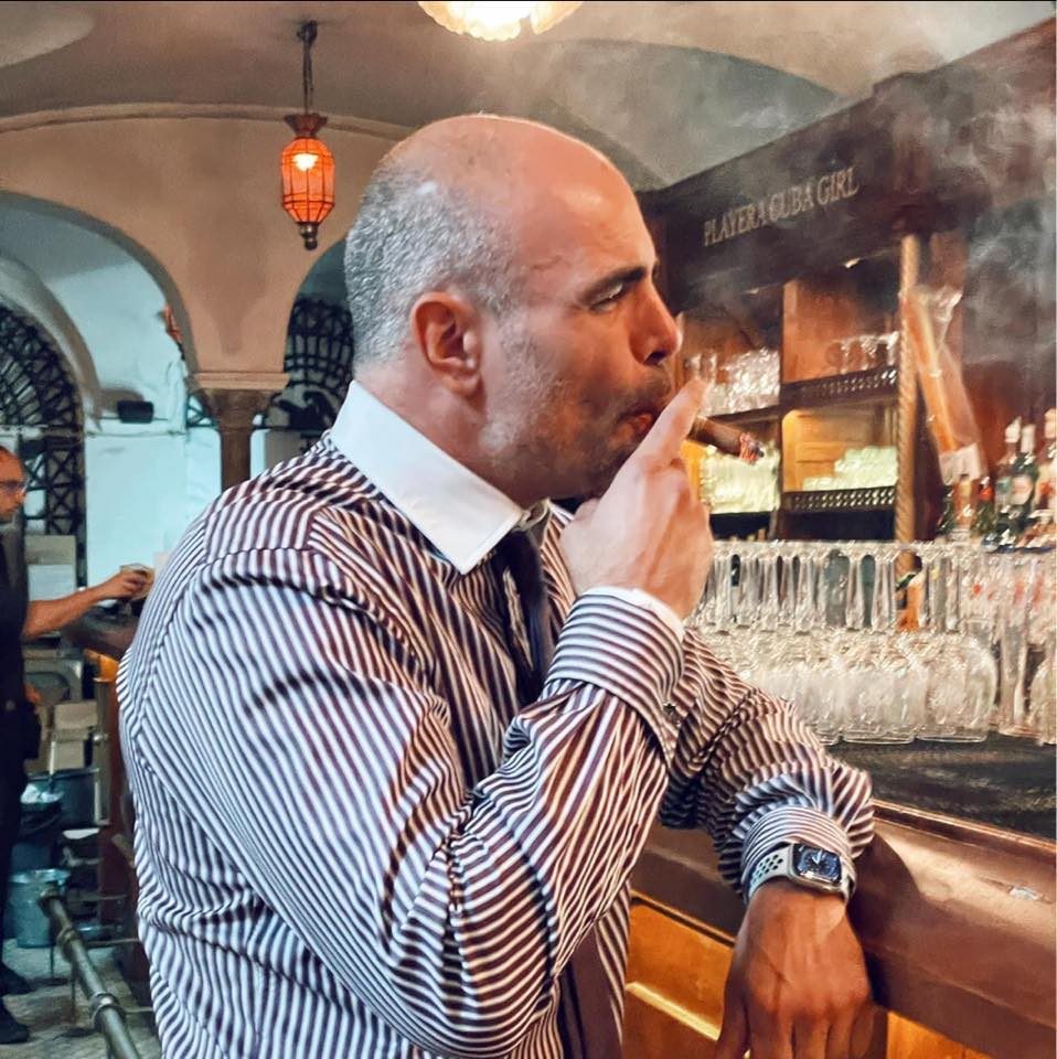 Péter Faragó, cigar sommelier
